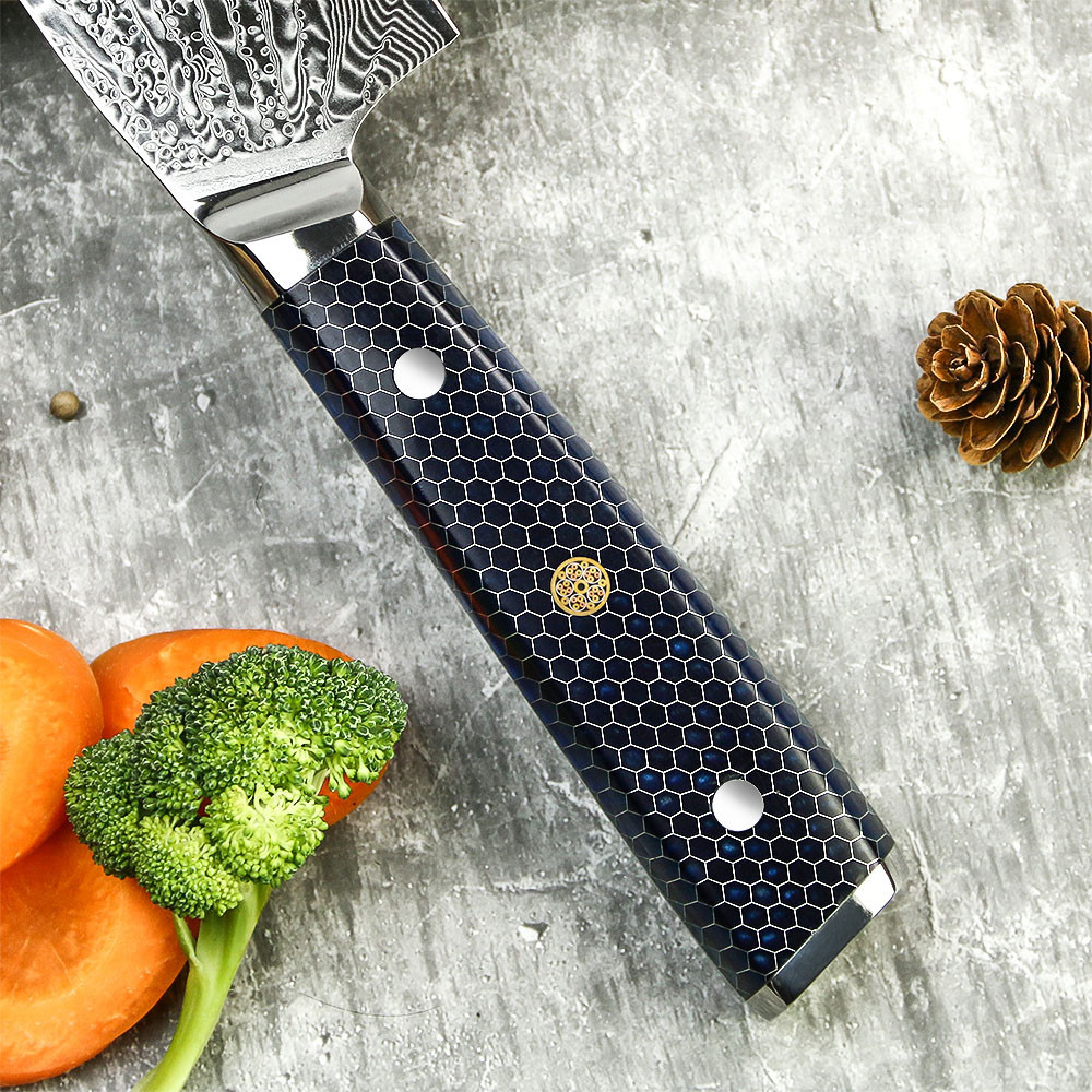 Професійний ніж Santoku 18 см із дамаської сталі GRILLI 777142 Код: 012315 Рівне - фото 3