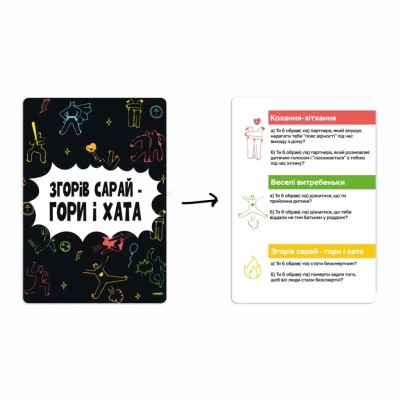 Настольная игра Memo Games Сгорел сарай – гори и дом (укр.) (m-0023) Винница - изображение 7