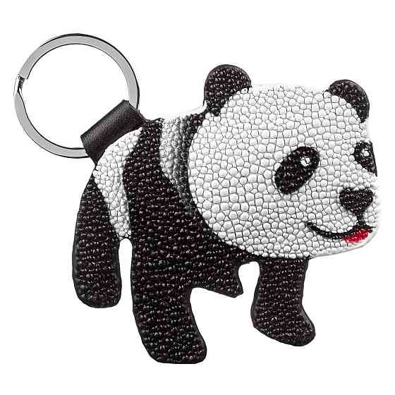 Брелок сувенір STINGRAY LEATHER 18123 з натуральної шкіри морського ската Чорний Київ