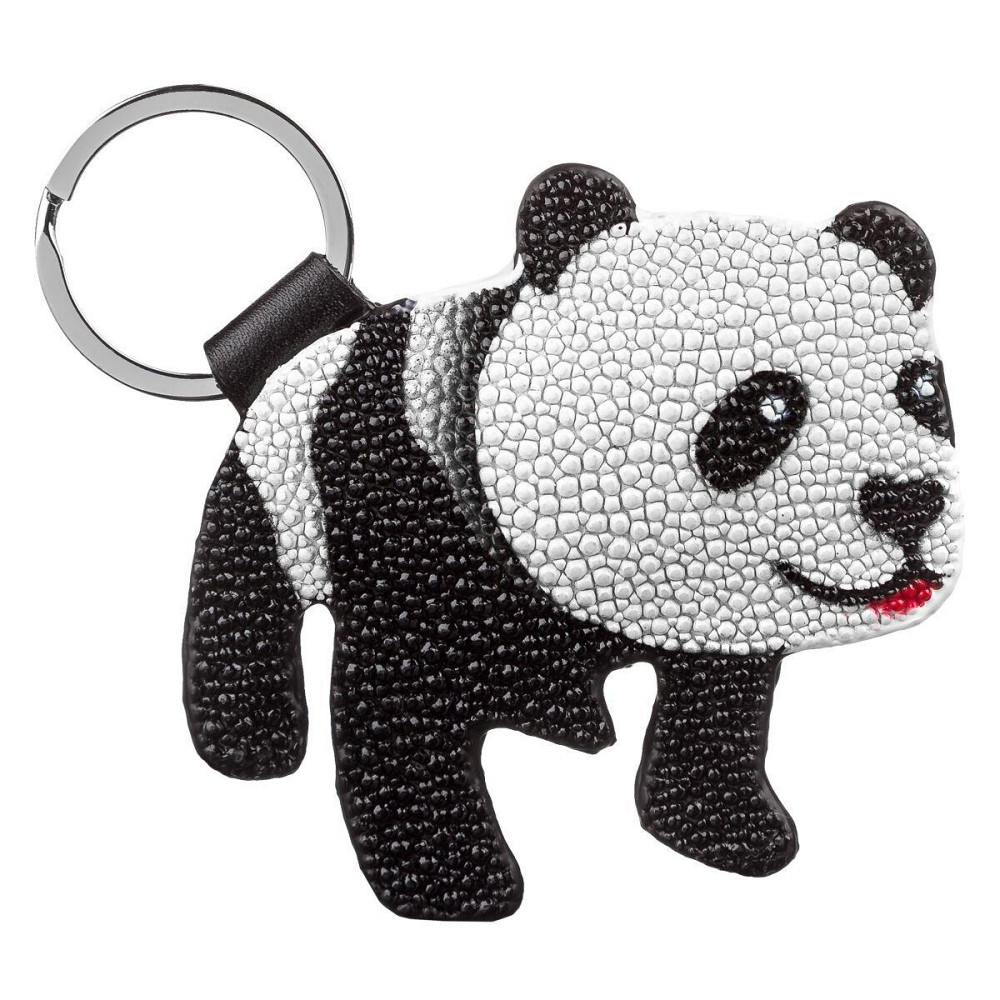 Брелок сувенір STINGRAY LEATHER 18123 з натуральної шкіри морського ската Чорний Київ - фото 2