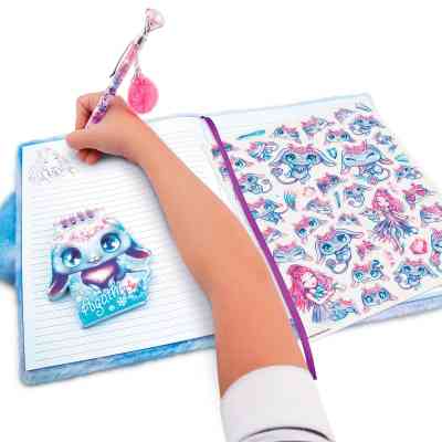 Блокнот Kiddieland Большой пушистый блокнот 2-в-1 NEBULOUS STARS - АГАТА (12523) Винница