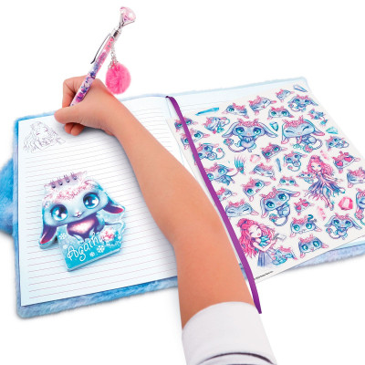 Блокнот Kiddieland Большой пушистый блокнот 2-в-1 NEBULOUS STARS - АГАТА (12523) Винница - изображение 3