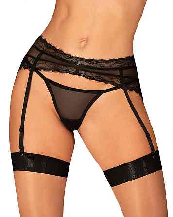 Пояс для панчіх Obsessive Medilla garter belt XL/2XL Sex Aura Київ