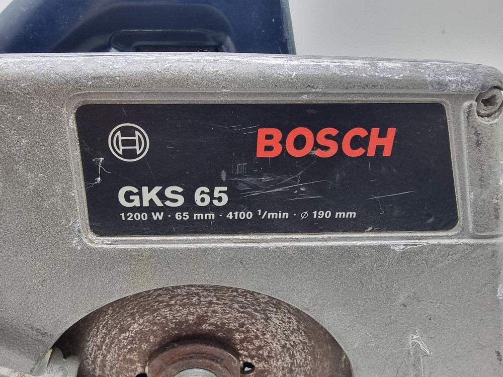 Циркулярна пила Bosch GKS 65 (товар вживаний) Луцьк - фото 2