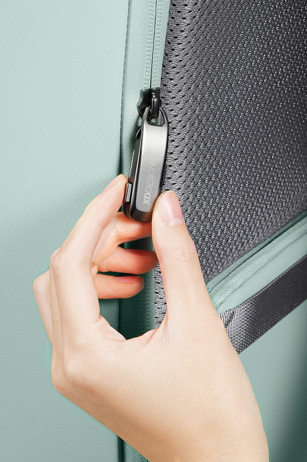 Рюкзак Bobby "Bobby Edge" захист від крадіжок, порізів, зелений Рівне - фото 2