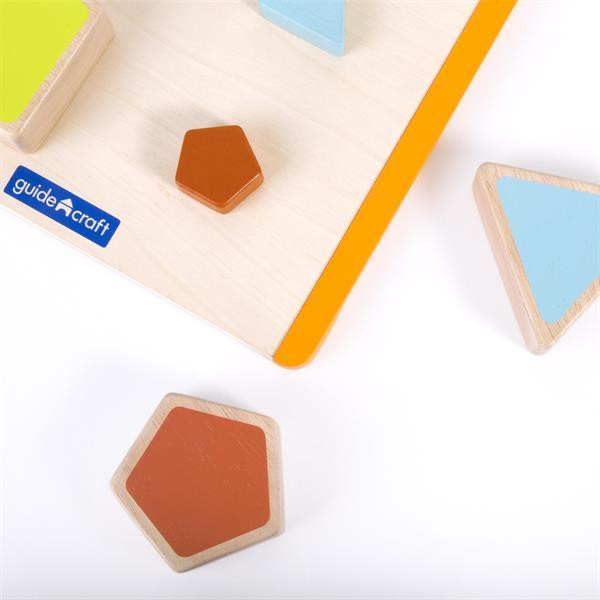 Рамка-вкладыш Guidecraft Manipulatives Фигуры (G6733) Харьков - изображение 12