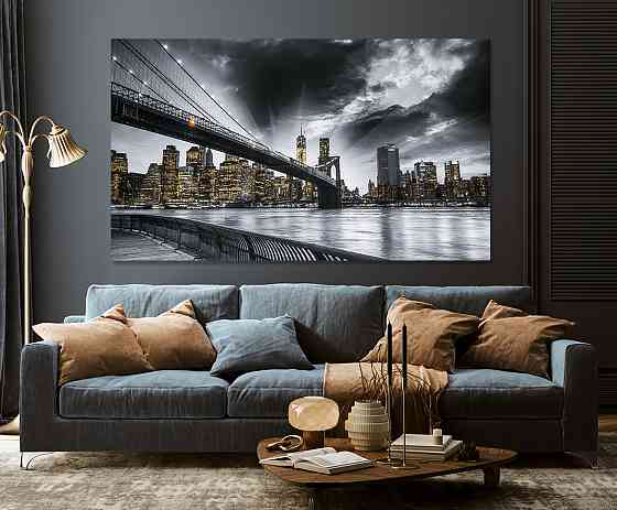Картина холст в гостиную / спальню  Міст    MLP_108 80х160см Киев