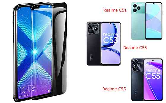 Защитное стекло NeoGlass для Realme C51, Realme C53, realme C55 – ультрапрозрачное и устойчивое Киев