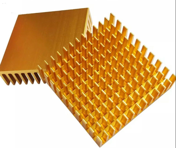 Алюмінієвий радіатор (пасивне охолодження) для LED матриць, VGA, MB 40x40x11мм, клейкий MasterSem Київ - фото 5