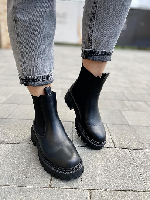 Lonza Черевики жіночі LONZA 382-3561 чорні (зима, шкіра натуральна) (5184) 38 Коломыя - изображение 5