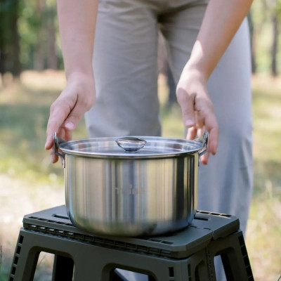 Котел туристичний Tribe Family Pot 3,5 л сталевий (T-FH-0005-metal) Вінниця - фото 5