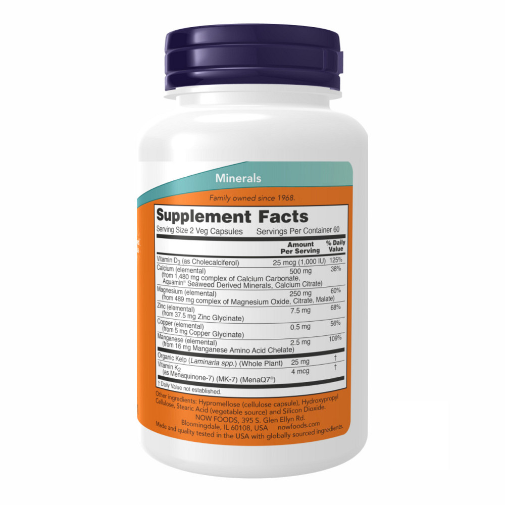 Кальций и магний Now Food Cal-Mag Caps 120 капс Киев - изображение 2