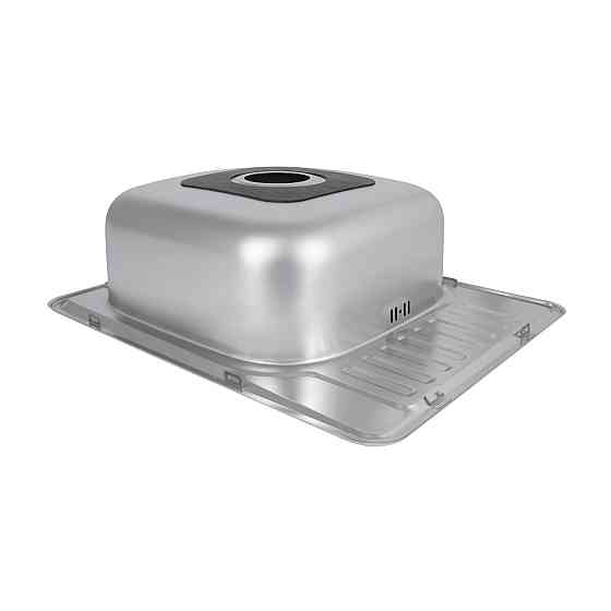 Кухонная мойка Brinex 5848 0,8 мм Satin (BRIN5848SAT08) Киев