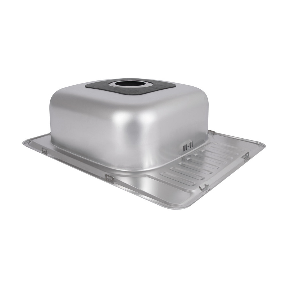 Кухонная мойка Brinex 5848 0,8 мм Satin (BRIN5848SAT08) Киев - изображение 5