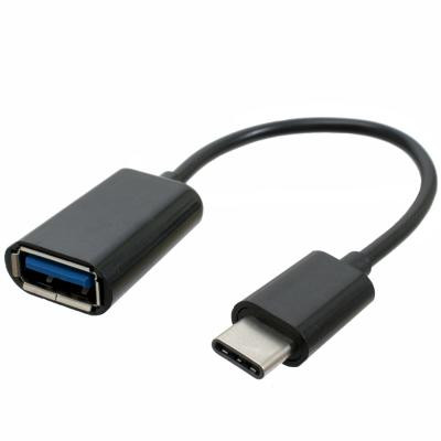 Дата кабель OTG USB 2.0 - TYPE-C 0.15m Patron (PN-OTG-TYPE-C) Винница - изображение 1