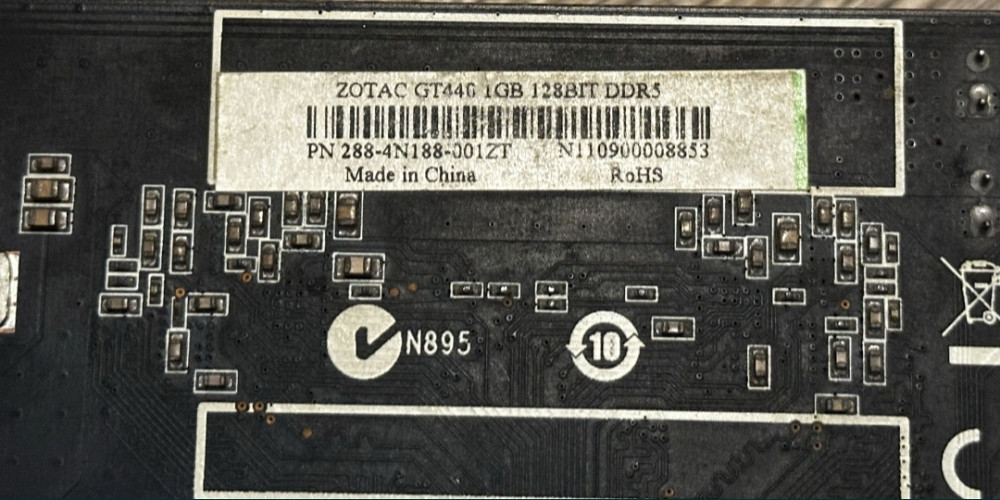 Відеокарта ZOTAC GT440 1Tb Київ - фото 2