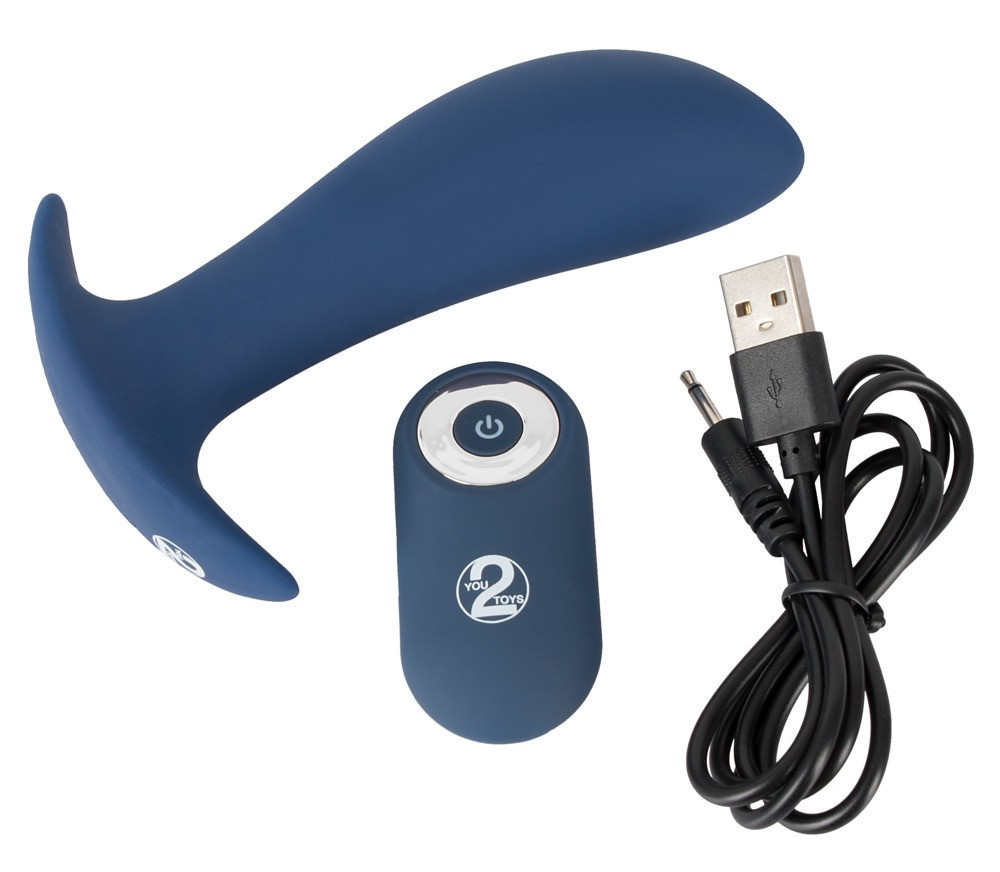 Анальная пробка с вибрацией - Vibrating Butt Plug Sex Aura Киев - изображение 8