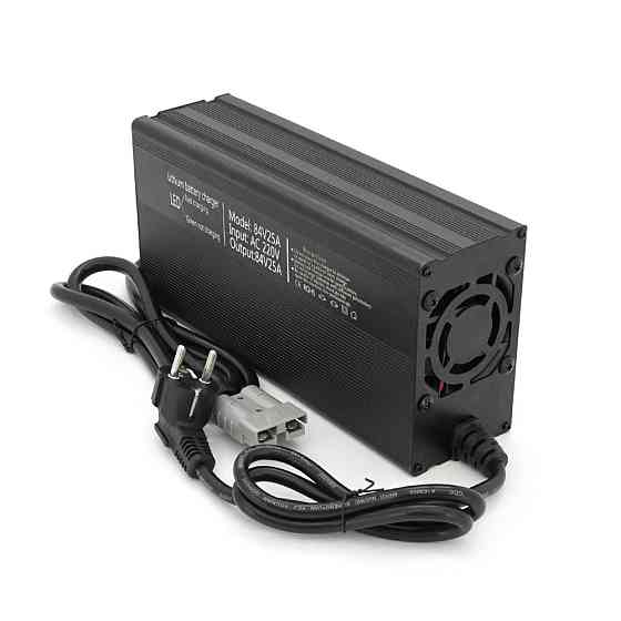 Зарядний пристрій Jinyi для акумуляторів Li-ion 72V(84V),20S,25A роз'єм anderson Київ