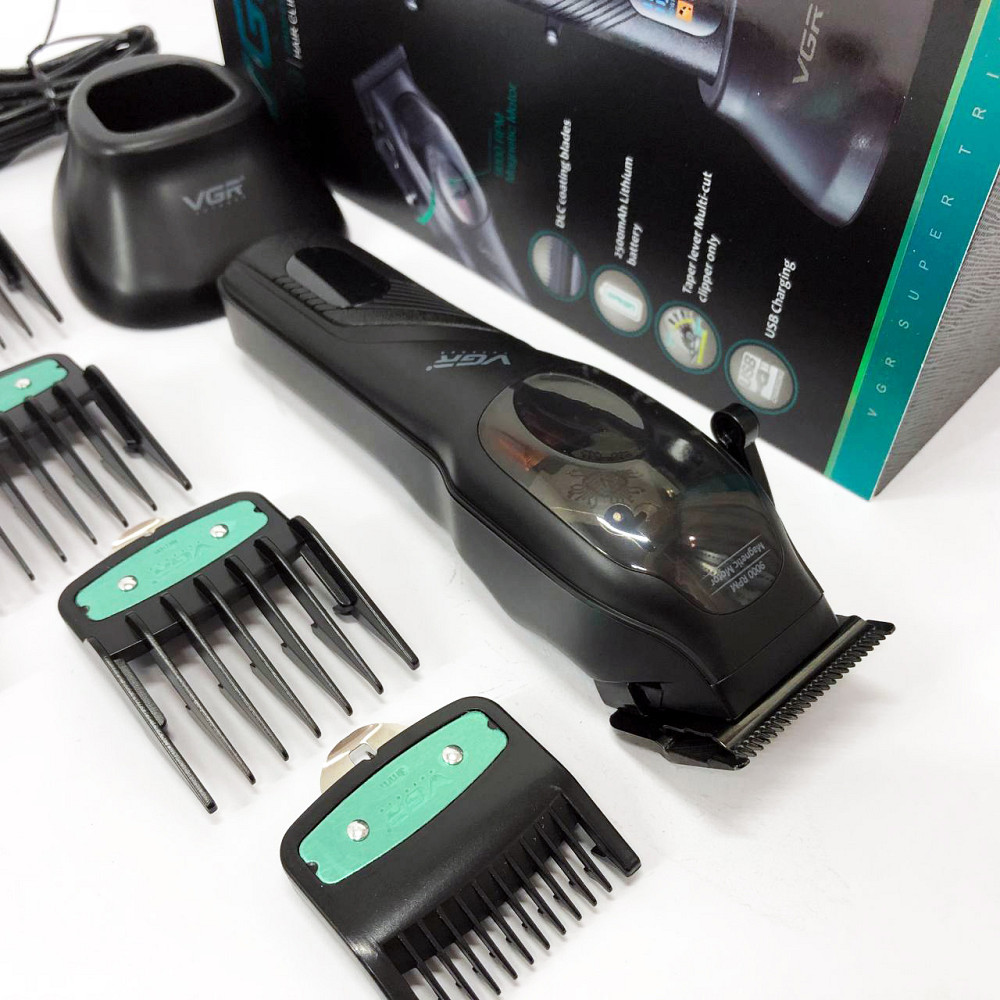 Машинка для стрижки волос и затылка VGR, Машинка для стрижки волос хороша от акб HY-73 Львов - изображение 4