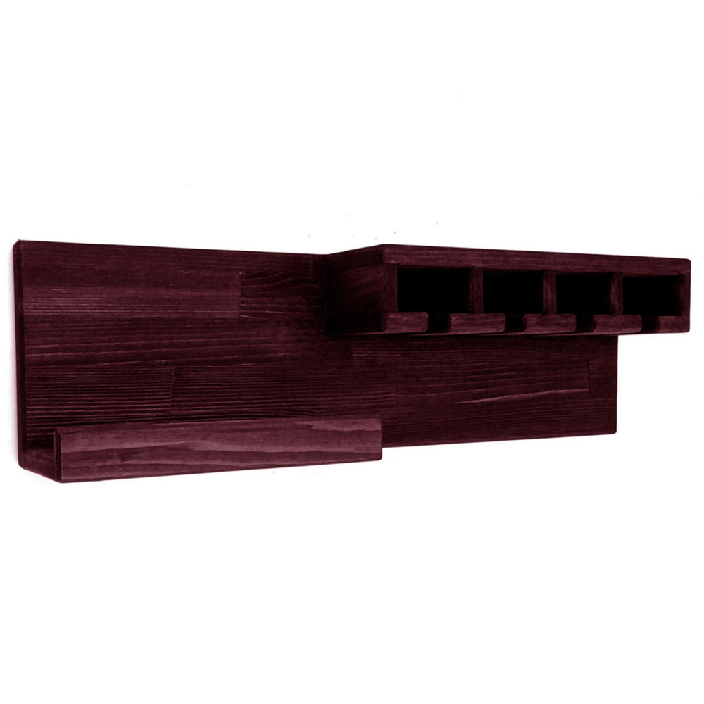 Настенная винная полка 