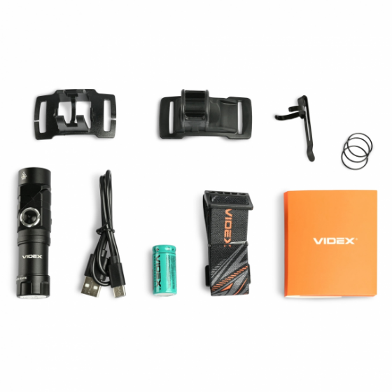 Ліхтарик LED портативний 600Lm 5000К VLF-A244RH Videx Житомир - изображение 9