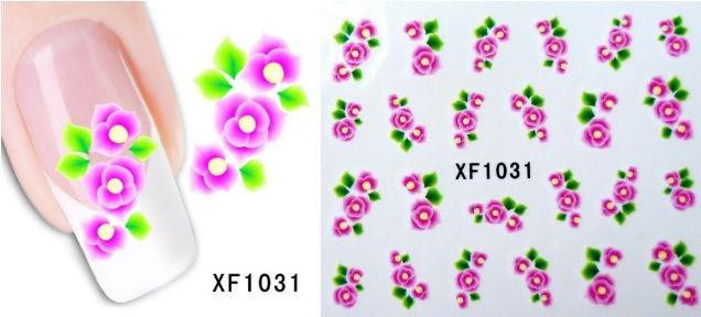 Наклейки для ногтей XF1031 Киев - изображение 2