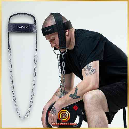 Тренажер для шиї VNK шлейка для накачування м’язів шиї фітнес бодібілдинг кросфіт регульований Київ