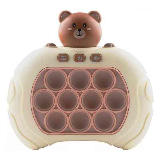 Игрушка антистресс электронная Toys Pop It (Мишка) Николаев