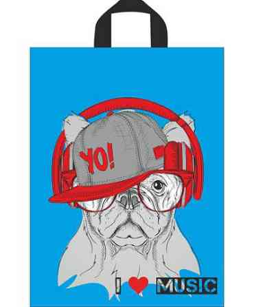 Пакет с петлевой ручкой  ср  