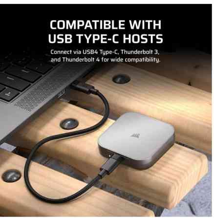 SSD накопичувач Corsair EX400U 2 TB (CSSD-EX400U2TB) Харків