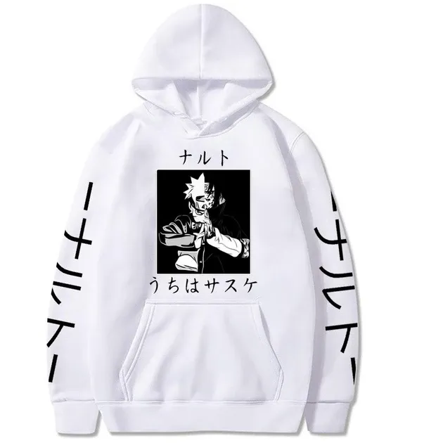Худі, біла аніме для підлітка хлопчика 2765868923 розмір 180 см Дніпро - фото 1