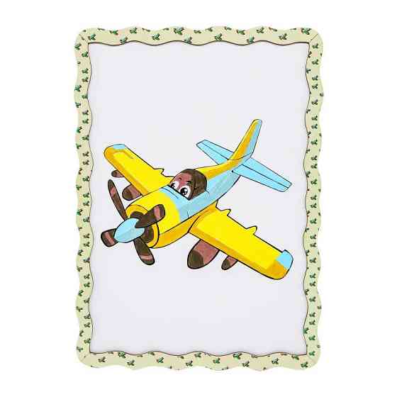 Дитячий набір для розпису по дереву "Літачок" Puz-22953 формат А4 Вінниця