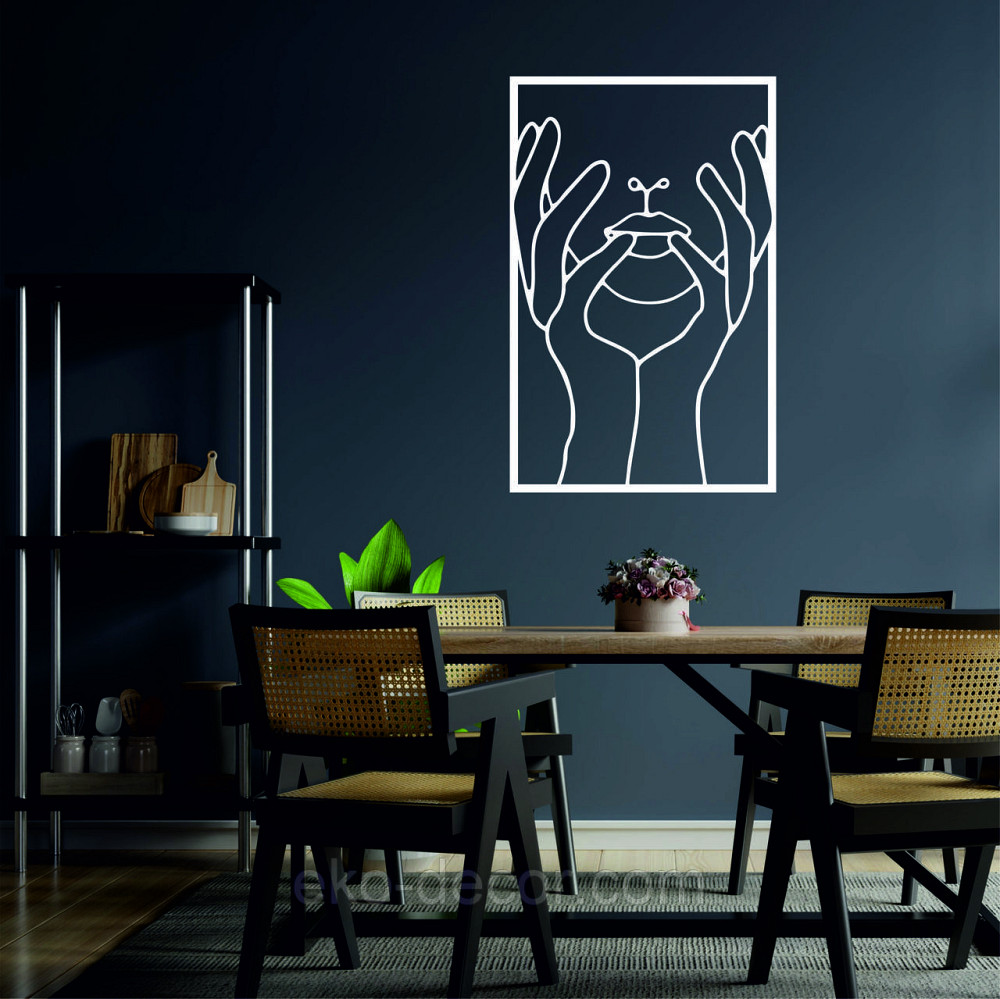 Декоративне настінне Панно «Жінка», Декор на стіну Київ - фото 3