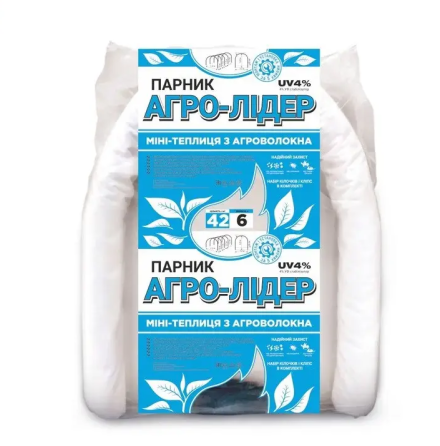 Теплица 6м 42 плотность Агро-Лидер для дачи, готовые парники и теплицы из агроволокна Днепр