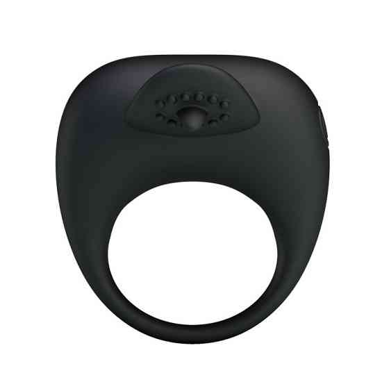 Ерекційне кільце - Pretty Love Stimulating Tonguo Penis Ring Black Sex Aura Київ