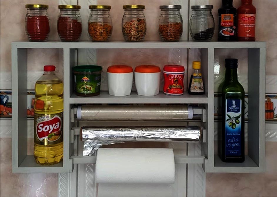 Тримач для паперових рушників "Ільда" маренго Миколаїв - фото 1