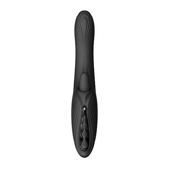Смарт-вибратор Zalo Ares Obsidian Black, подогрев, 3 мотора, язычок для клитора, стимуляция точки G Sex Aura Киев