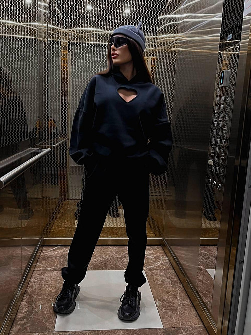 Женский прогулочный костюм трехнит на флисе Одесса - изображение 6