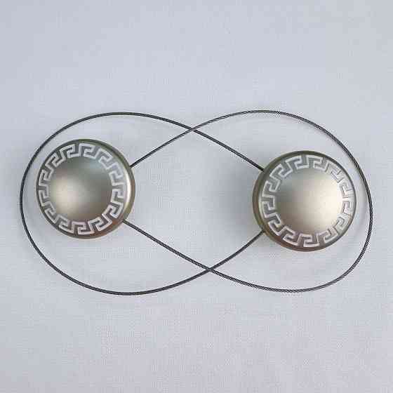 Магниты для штор и гардин Афина 2 шт Сатин (81-267) Киев