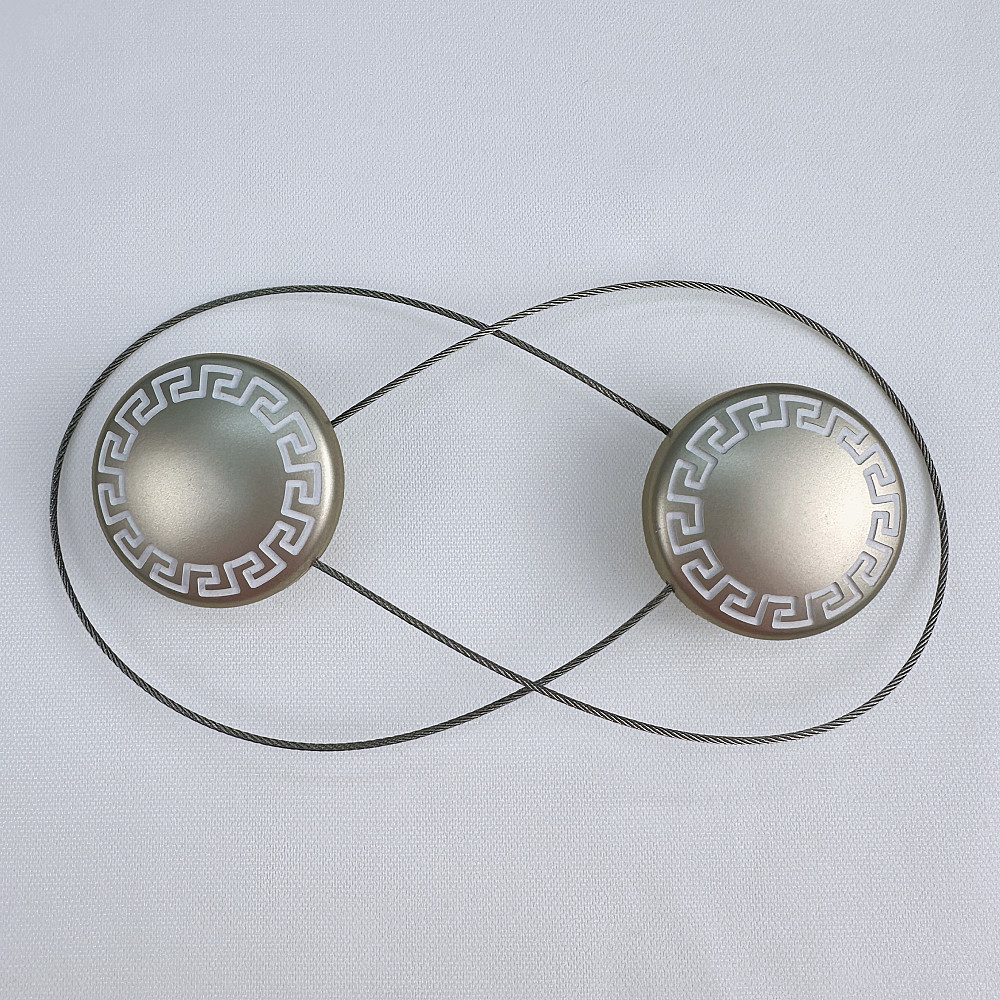 Магниты для штор и гардин Афина 2 шт Сатин (81-267) Киев - изображение 6