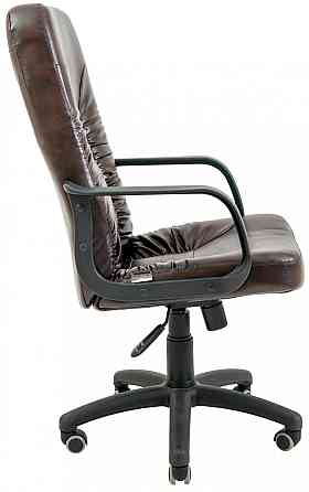 Офисное Кресло Руководителя Richman Texas Madras Dark Brown Пластик М1 Tilt Коричневый Киев