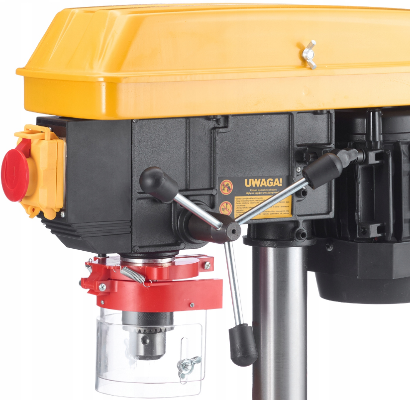 Свердлильний верстат з індукційним колонним столом 1700Вт + регульовані тисці Majster Polska MP-0435 (Польща) Київ - фото 3