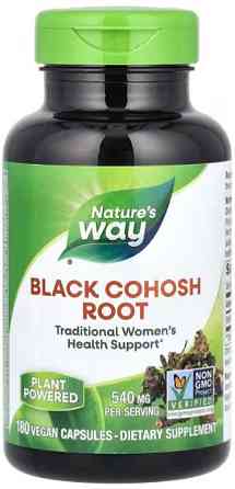 Клопогон Nature's Way Black Cohosh 540 мг 180 капсул Киев
