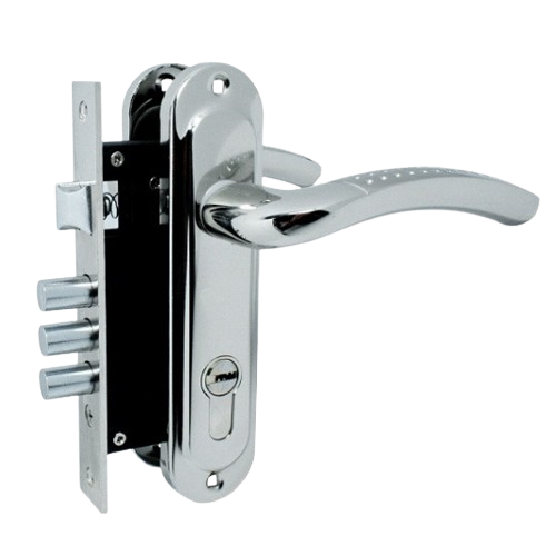 Замок врізний 1026-M60 S/NI з ручками CLASS Житомир - изображение 1