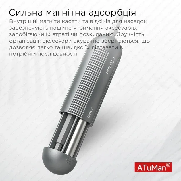 Викрутка з комплектом біт Xiaomi Duka ATuMan X-Mini Screwdriver Set Чернівці - фото 3