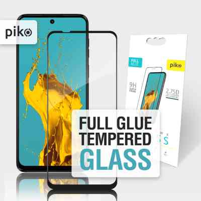 Стекло защитное Piko Full Glue MOTO G14 Black (1283126577789) Винница