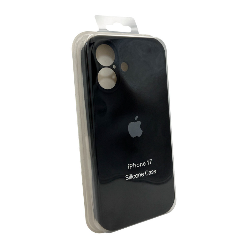 Чохол для смартфона Silicone Full Case AA Camera Protect for Apple iPhone 17 14,Black Київ - фото 2