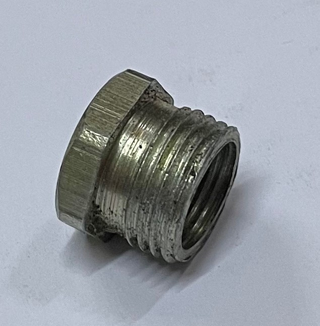 Гужон головки (футорка) для 2T свічки (Ø14mm/18mm L-15mm, латунь)I Мукачево - фото 1