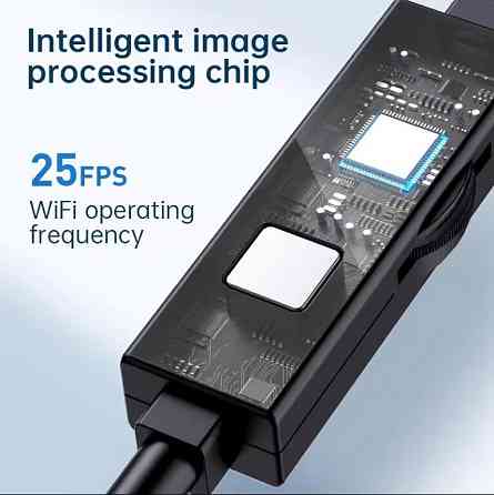 Wi-Fi эндоскоп с камерой 8мм, 10м кабель для Android/Windows Киев