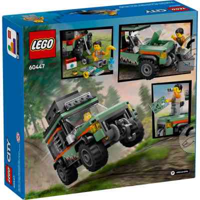 Конструктор LEGO City Внедорожный горный грузовик 4x4 (60447) Винница